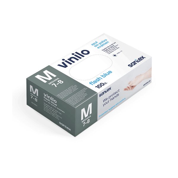 Luvas de Vinil Sem Pó - Image 3